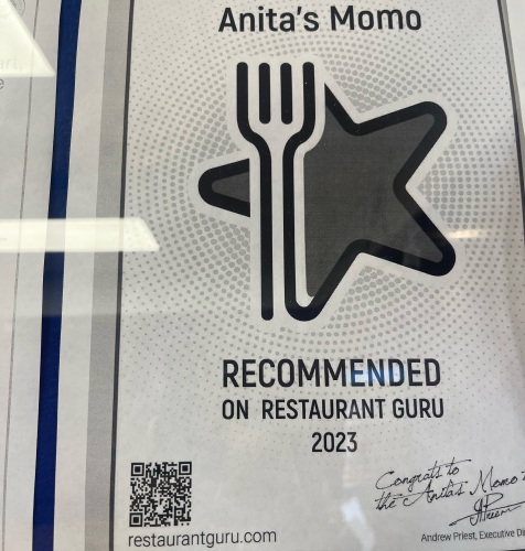 Anita's Mo:Mo award