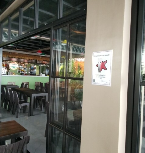 Delgado's Jam House Resto Bar award