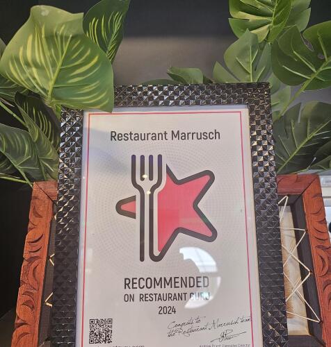 Restaurant Marrusch award