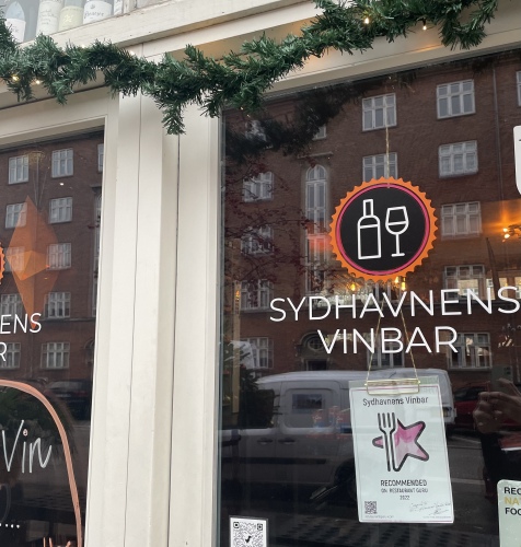 Sydhavnens Vinbar award