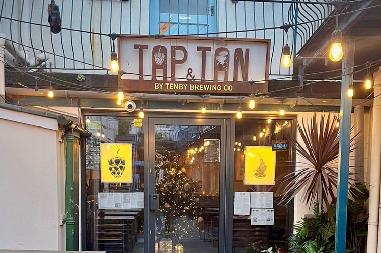 Tap and Tân in Tenby enjoy 'Number One' accolades